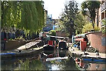 TQ3383 : Small basin, Regent's Canal by N Chadwick