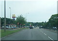 A38 nears Mackworth Roundabout