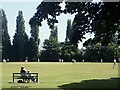 Cricket match, Rogerstone, Newport