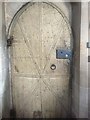 SO8932 : The Sacristy door, Tewkesbury Abbey by Philip Halling