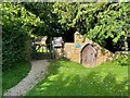 Path into the churchyard