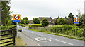 North Lane entering Gainford