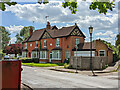 Houses on Russ Hill Road, Charlwood