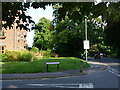 Rochester Avenue at the junction with the A2050 New Dover Road, Canterbury