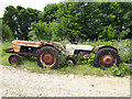 ST4002 : Rusty David Brown tractors, Lowdown Farm by Vieve Forward
