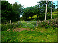 Gate at the north-eastern end of Elland Footpath 105/3, Stainland