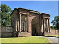 Rear gatehouse to Carden Hall