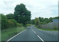 A438 eastbound at Pontithel