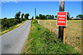 Please drive slowly sign, Mullanmore