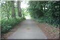 Digswell Park Road towards Welwyn Viaduct