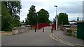 Pedestrian bridge over the River Lossie, Elgin