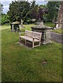 Churchyard bench, Llangarron, Herefordshire