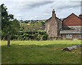 Buildings opposite the churchyard, Llangarron, Herefordshire