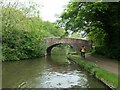 Cyclist at Bonehill Road Bridge, near Fazeley