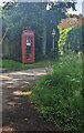 Former red phonebox, Welsh Newton Common