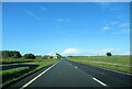 The A30 west on Bodmin Moor