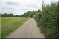 Path leading to Woodhall Farm