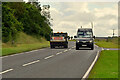 Traffic along Killyclogher Road, Ballynamullan