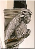 TQ5243 : An angel, St. John the Baptist's Church, Penshurst by pam fray