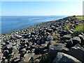 Rocky shoreline at Buckhaven