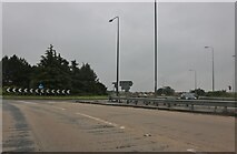 SK4032 : Roundabout on the Alvaston Bypass, Derby by David Howard