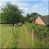 SK5724 : Rempstone: footpath to Main Street by John Sutton