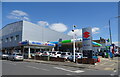 Car dealership and service station on Park View Road