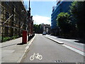 Cycle track beside Tooley Street