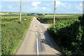 The B3315 at junction for Trebehor