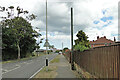 Old disused stench pipe on Waveney Drive