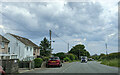 Houses at Panteg on the A487