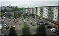 View from the top floor of Hatfield Travelodge