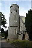 TL7789 : Tower of Weeting Church by Philip Halling