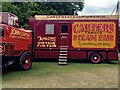 Hornsey : travelling fair vehicles, Priory Park