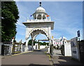 TQ6573 : Entrance to Sikh temple, Gravesend by JThomas