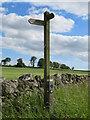 NT5050 : Footpath sign at Blackchester by M J Richardson