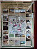 SU9193 : Map and Information on Penn Village inside a telephone box by David Hillas