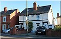 Old cottages on Whitecross Road, Hereford