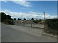 Entrance to Brauncewell Quarry and recycling centre