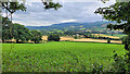 Arable land in the Usk valley