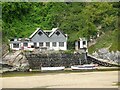 Ferry at Crantock Beach