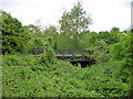 Bailey bridge over Small River Lee or Lea