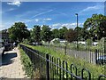 Parallel roads near Gipsy Hill station