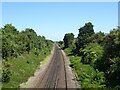 Railway towards Whitstable