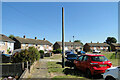 Stench pipe on Spashett Road, Lowestoft