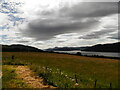 Farmland above Loch Ness