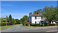 Strawmoor Lane and The Oaken Arms near Codsall, Staffordshire