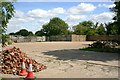 Yard at Truckers Farm, Kersey Upland