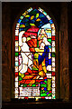 SE0391 : West Window, St Oswald's Church by David Dixon