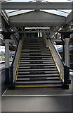 SP3692 : Platform stairs by Bob Harvey